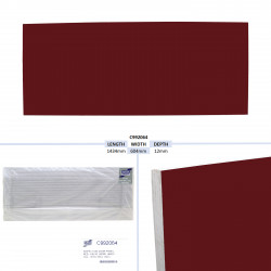 PANNEAU DE PORTE D'INSPECTION, ROUGE - HB510, HB505, HB401 TAILLE - 1434 X 604 X 12 MM