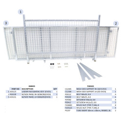 KIT REHAUSSES GRILLAGEES  -GD85 (MK3) (RAMPE)