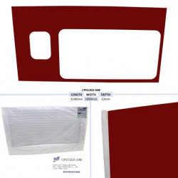 PANNEAU LATERAL AVANT GAUCHE, ROUGE - HB403, HB506 (09/17+) TAILLE - 2140 X 1099 X 12MM