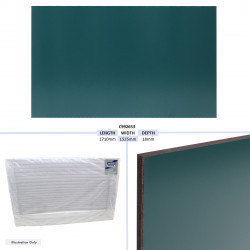 PANNEAU DE RAMPE ARRIERE, VERT - TAILLE HB610 - 1710X 1525 X 18MM
