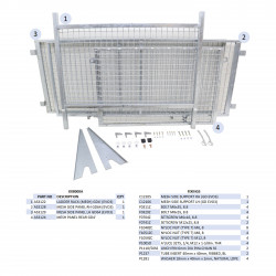 KIT REHAUSSES GRILLAGEES  - - GD64 (MK3) (HAYON)