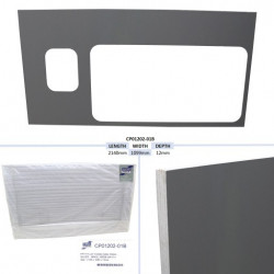 PANNEAU LATERAL AVANT GAUCHE, ARGENT - HB403, HB506 (09/17+) TAILLE - 2140 X 1099 X 12MM