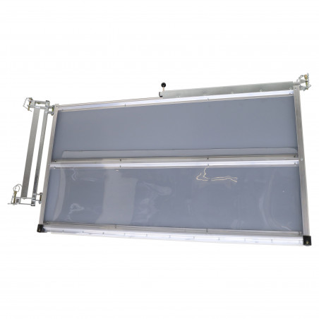 BAT FLANC ALU PLEINE LARGEUR HB610