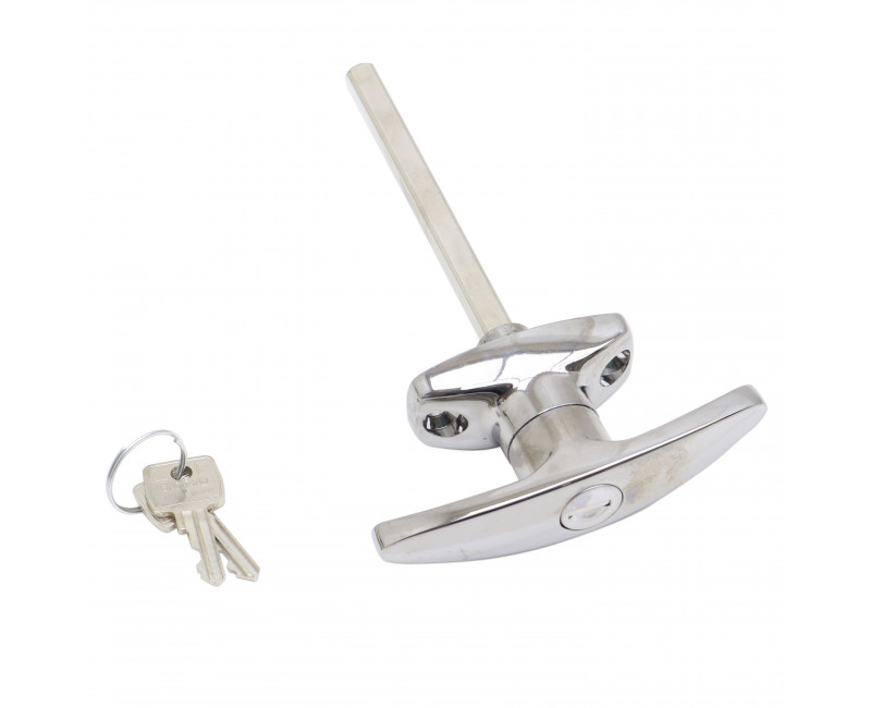 POIGNEE DE VERROUILLAGE CHROMEE - AUVENTS