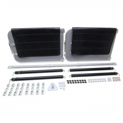 KIT BAT FLANC A PILIER CENTRALE - HB610 ARGENT