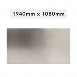FEUILLE D'ALUMINIUM 1940 MM X 1080 MM X 2 MM