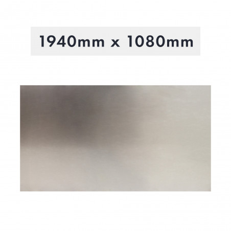 FEUILLE D'ALUMINIUM 1940 MM X 1080 MM X 2 MM