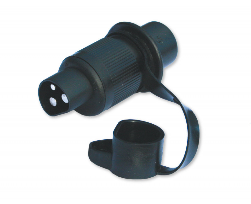 FICHE POUR COMBINE À 3 BROCHES DIN 9680