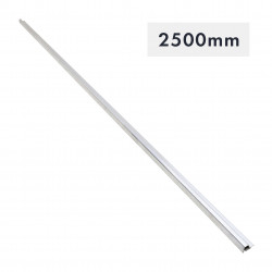 RAIL DE TOIT/VENTILATION EN ALUMINIUM EXTRUDE X 2500