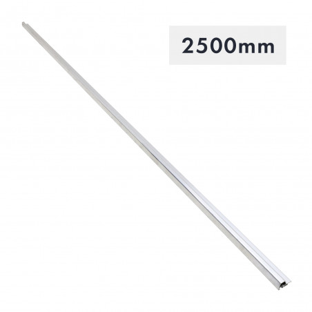 RAIL DE TOIT/VENTILATION EN ALUMINIUM EXTRUDE X 2500