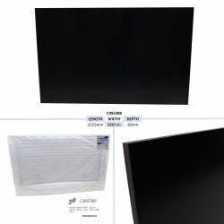 PANNEAU DE RAMPE AVANT, NOIR - HB401, HB505 TAILLE - 1525 X 988 X 18MM