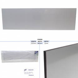 PANNEAU AVANT GAUCHE, ARGENT - HB401, HB505 TAILLE - 1525 X 445X 12MM