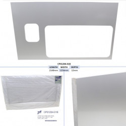 PANNEAU LATERAL AVANT GAUCHE, ARGENT - HB511 (09/17+) TAILLE - 2140 X 1256 X 12MM