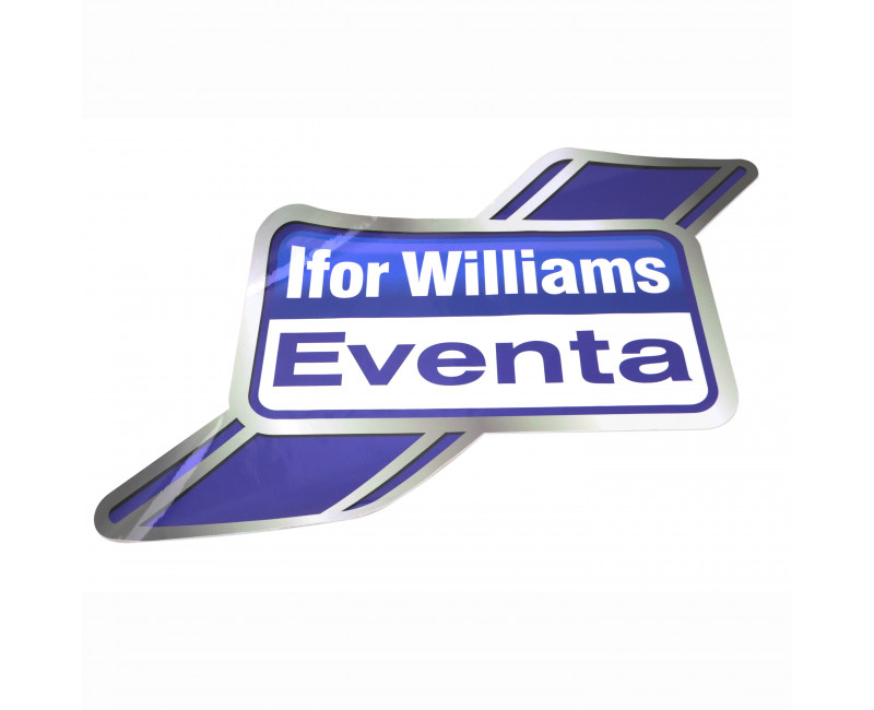 IFOR WILLIAMS "REMORQUES" LOGO BLEU/CHROME - EVENTA SPEC.