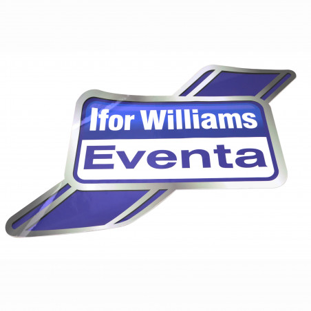 IFOR WILLIAMS "REMORQUES" LOGO BLEU/CHROME - EVENTA SPEC.