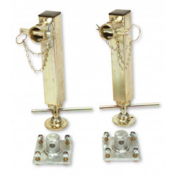 KIT BEQUILLES STABILISATRICE POUR LES PLATEAUX LM/LM (LA PAIRE AVEC LES SUPPORTS)