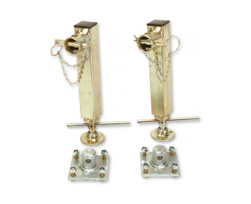 KIT BEQUILLES STABILISATRICE POUR LES PLATEAUX LM/LM (LA PAIRE AVEC LES SUPPORTS)