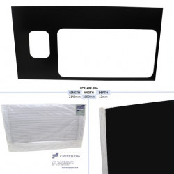 PANNEAU LATERAL AVANT GAUCHE, NOIR - HB403, HB506 (09/17+) TAILLE - 2140 X 1099 X 12MM