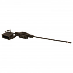 CABLE - ELECTRIQUE - PORTE-FUSIBLE - COMPLET AVEC FILS VOLANTS ET COUVERCLE ANTI-ECLABOUSSURES (SIMPLES)