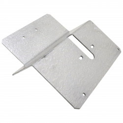 COUVERCLE PLAQUE ECLAIRAGE SUPPORT GAUCHE