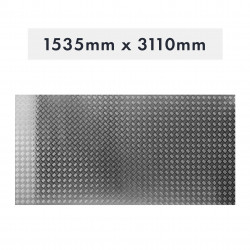 PLAQUE DE SEUIL EN ALUMINIUM 1535X3110X2MM