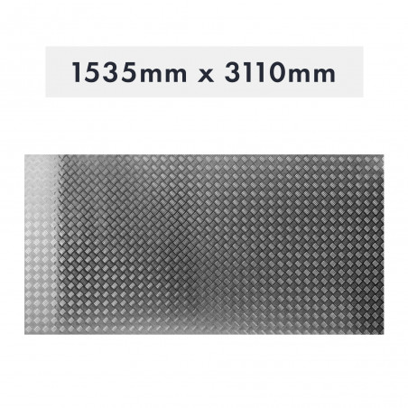 PLAQUE DE SEUIL EN ALUMINIUM 1535X3110X2MM