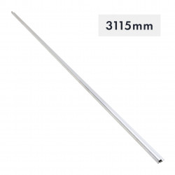 RAIL DE TOIT/VENTILATION EN ALUMINIUM EXTRUDE X 3115