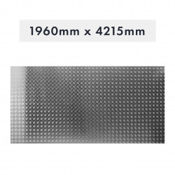 PLAQUE DE SEUIL EN ALUMINIUM 1960X4215X2MM