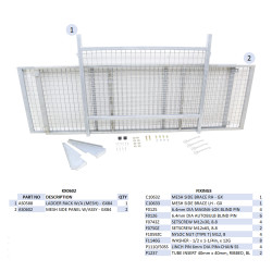 KIT REHAUSSES GRILLAGEES  - GX84