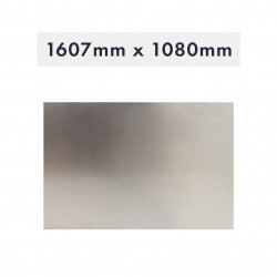FEUILLE D'ALUMINIUM 1607 MM X 1080 MM X 2 MM