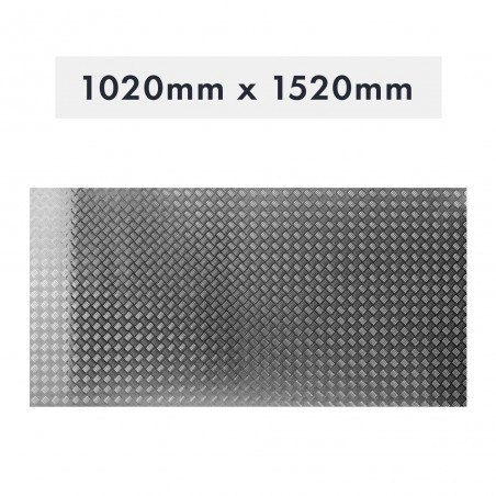 PLAQUE DE SEUIL EN ALUMINIUM 1020X1520X2MM