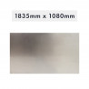 FEUILLE D'ALUMINIUM 1835 MM X 1080 MM X 2 MM PANNEAU AVANT INFERIEUR TA510G
