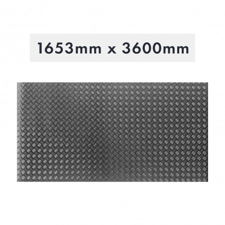 PLAQUE DE SEUIL EN ALUMINIUM 1653X3600X2MM