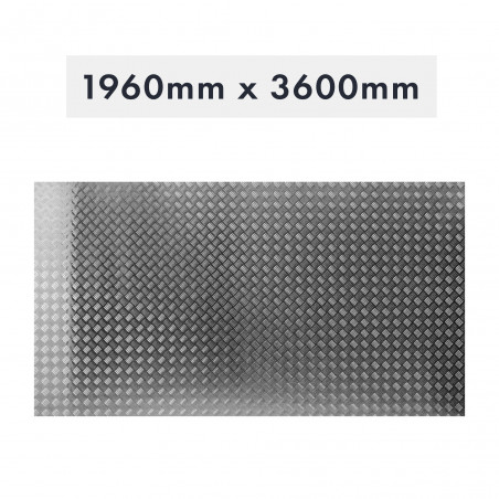 PLAQUE DE SEUIL EN ALUMINIUM 1960X3600X2MM