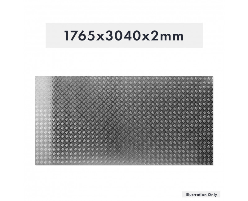PLAQUE DE SEUIL EN ALUMINIUM 1765X3040X2MM