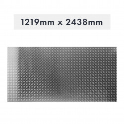 PLAQUE DE SEUIL EN ALUMINIUM 1219X2438X2MM