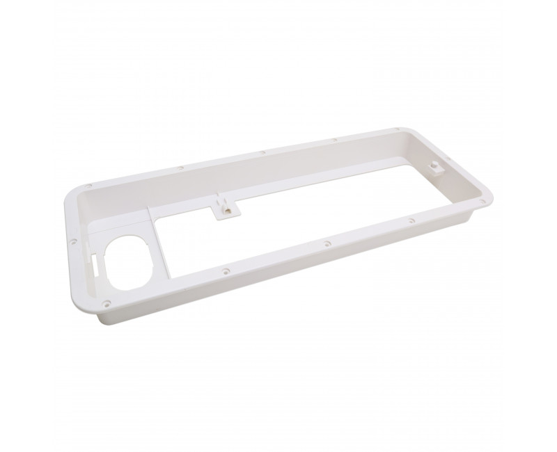 EVENTA/BIAB - CADRE DE MONTAGE INFERIEUR POUR GRILLE D'AERATION DE REFRIGERATEUR GRIS