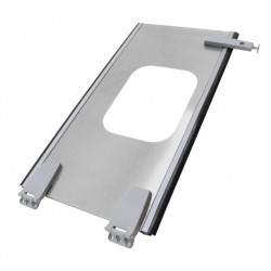 VOLET SUPERIEURE AU DESSUS DU PONT AVANT DROIT (HORS FENATRE) - HB403/506 ARGENT