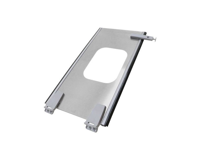 VOLET SUPERIEURE AU DESSUS DU PONT AVANT DROIT (HORS FENATRE) - HB403/506 ARGENT