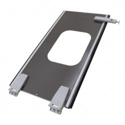 VOLET SUPERIEURE AU DESSUS DU PONT AVANT DROIT (HORS FENATRE) - HB403/506  GRAPHITE