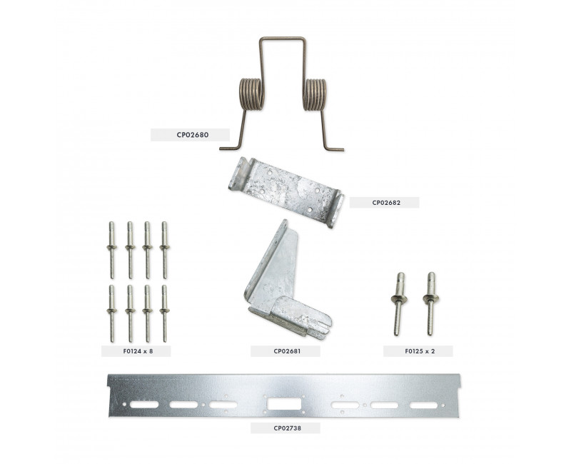 KIT DE SUPPORT DE RESSORT DE MARCHE LATERALE EVENTA