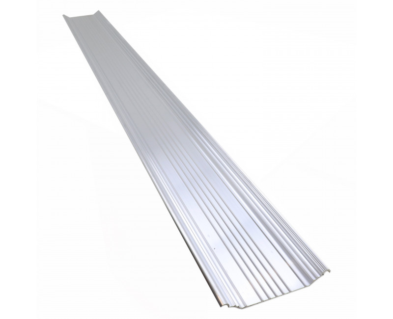 PLANCHE DE TERRASSE EN ALUMINIUM EXTRUDE X 1674 MM