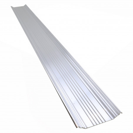 PLANCHE DE TERRASSE EN ALUMINIUM EXTRUDE X 1674 MM