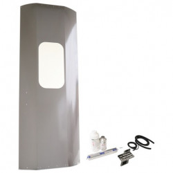 KIT PANNEAU DE FAÇADE AVANT MK2 (ALU)- GRAPHITE (HB506/511)