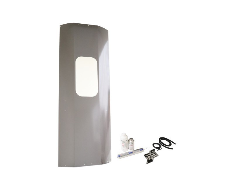 KIT PANNEAU DE FAÇADE AVANT MK2 (ALU)- GRAPHITE (HB506/511)