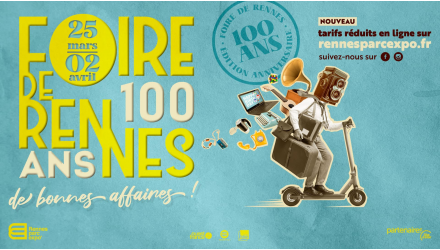 Retrouvez nous à la foire de Rennes ! 